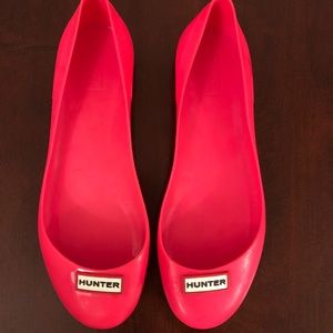 Hunter Flat Rain Shoes